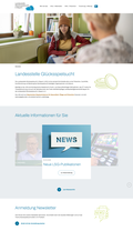 Startseite lsgbayern.de mit News Slider