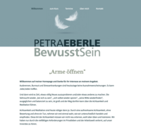 Neue Website p-eberle-bewusstsein.de